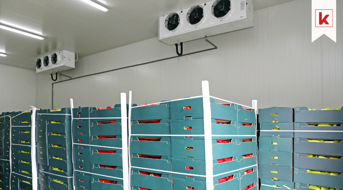 Temperature and humidity monitoring for warehouses and product